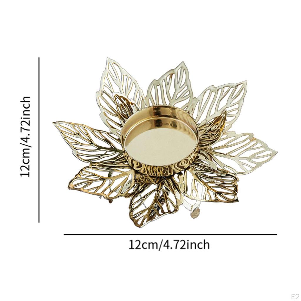 Candle Cup for Tea Light Holders, Metal Stand Events