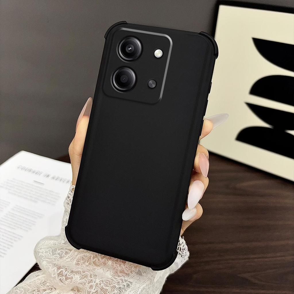 Case for Xiaomi POCO C85 Ultra-Soft Liquid Silicone Casing Y2K Minimalist Aesthetic Airbag Drop Protection Cover