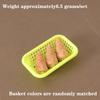Dollhouse Simulation Vegetable Basket Set Dollhouse Decoration Mini Play Toys Kitchen Life Scene Model Accessories Props