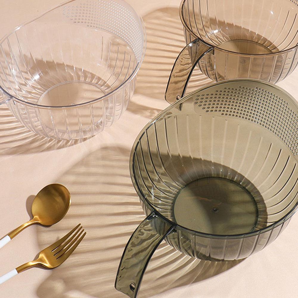 Household Fruit Washing Basket Multifunctional Food Washing Strainer Kitchen Accessories