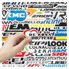 51pcs Mountain Bike Logo Stickers Set - Creative Cycling Enthusiast Decor
