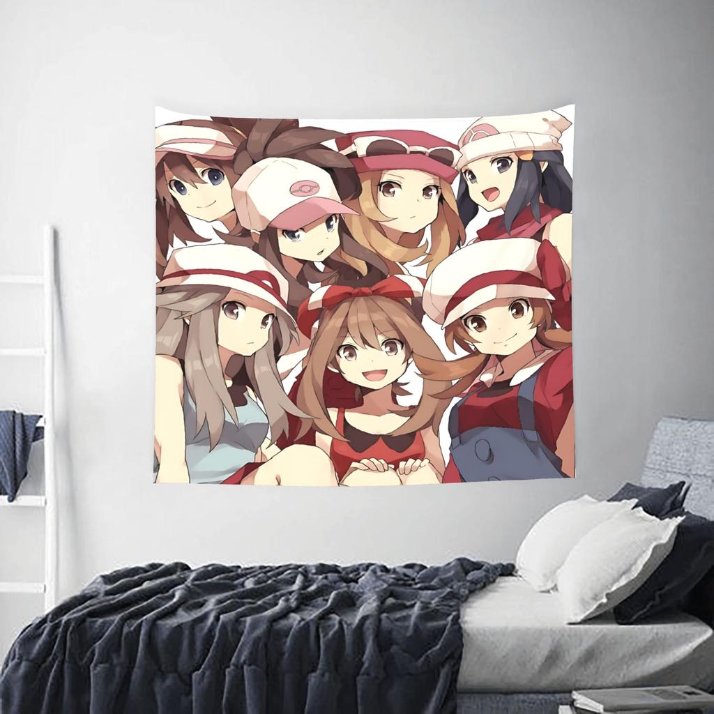 Pokemons Tapestry Room decoration pikachu Home Decoration Tapestry Decor Accessories Cute Room Decor