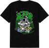 Sleep Band Tee Men Short Sleeve Cotton T Shirt