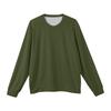 Men's Round Neck Long Sleeve Ribbed Knit Pullover