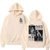 Alex Chama Pereira Poatan La Llama No Se Apaga Hoodie Unisex Fashion Retro Gothic Sweatshirts Casual Cozy Long Sleeve Hoodies