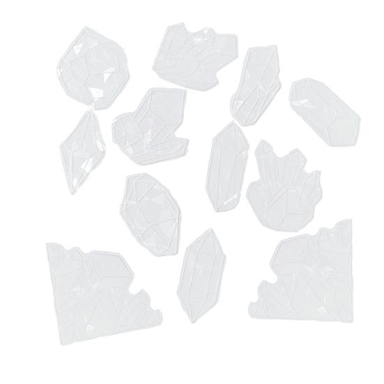 Window Sticker Creative Electrostatic Decorative Transparent Butterfly Leaf Glass Suncatcher Sticker Window
