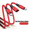 3 In 1 Usb Cable Micro Usb Type C Charger Cable Multi Usb Port Fast Charging Cord For Iphone 11 12 13 Pro Max Xiaomi Samsung