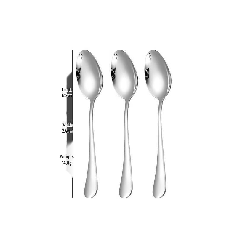 Abay Thickened Stainless Steel Long Handle Spoons