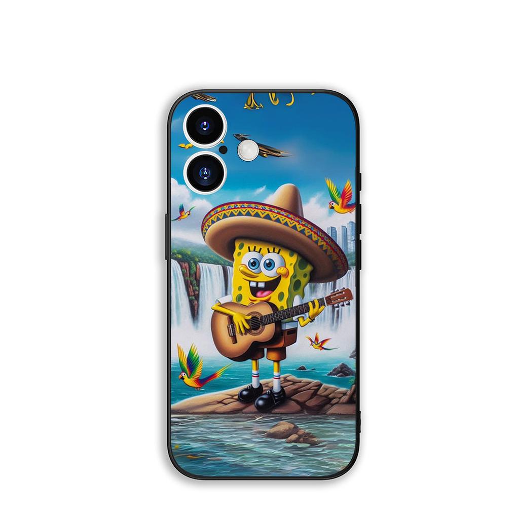 S-SpongeBobs S-SquarePant Sponges Bob for Motorola Moto G04 G13 G14 G22 G23 G32 G34 G35 G64 G82 G84 G53 G60 G72 E14 E15 E13 Case