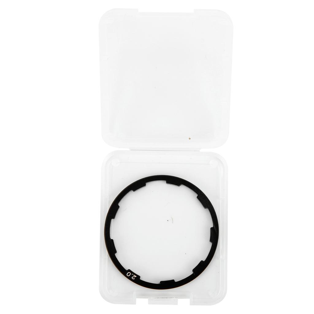 1pcs set 2mm Bicycle Grooved Hub Washer Aluminum Alloy Bike Flywheel Hub Spacers for Cycling