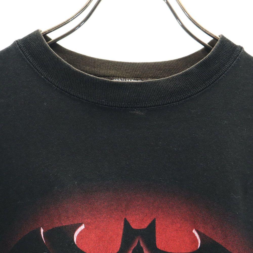 Warner Bros 90s BATMAN Old USA Made Print Short sleeve T-shirt S Kid's Used