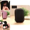 Elegant Mini Zipper Earphone Bag With Mesh Pocket And High Quality Eva Material For Safe Travel