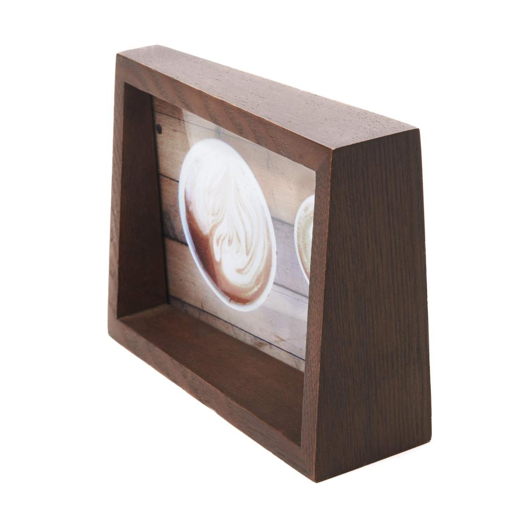 Umbra Photo Frame EDGE PHOTO DISPLAY 4x6 Aged Walnut 21004215746