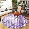 1pc Disco Tiles Round Chair mat Area Rug - Non-Slip, Floor Mat for Office, Bedroom, and Indoor Decor c1125180