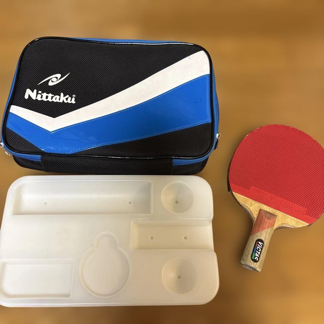 Used Table tennis racket BLOCKMAN Victas Rozena butterfly