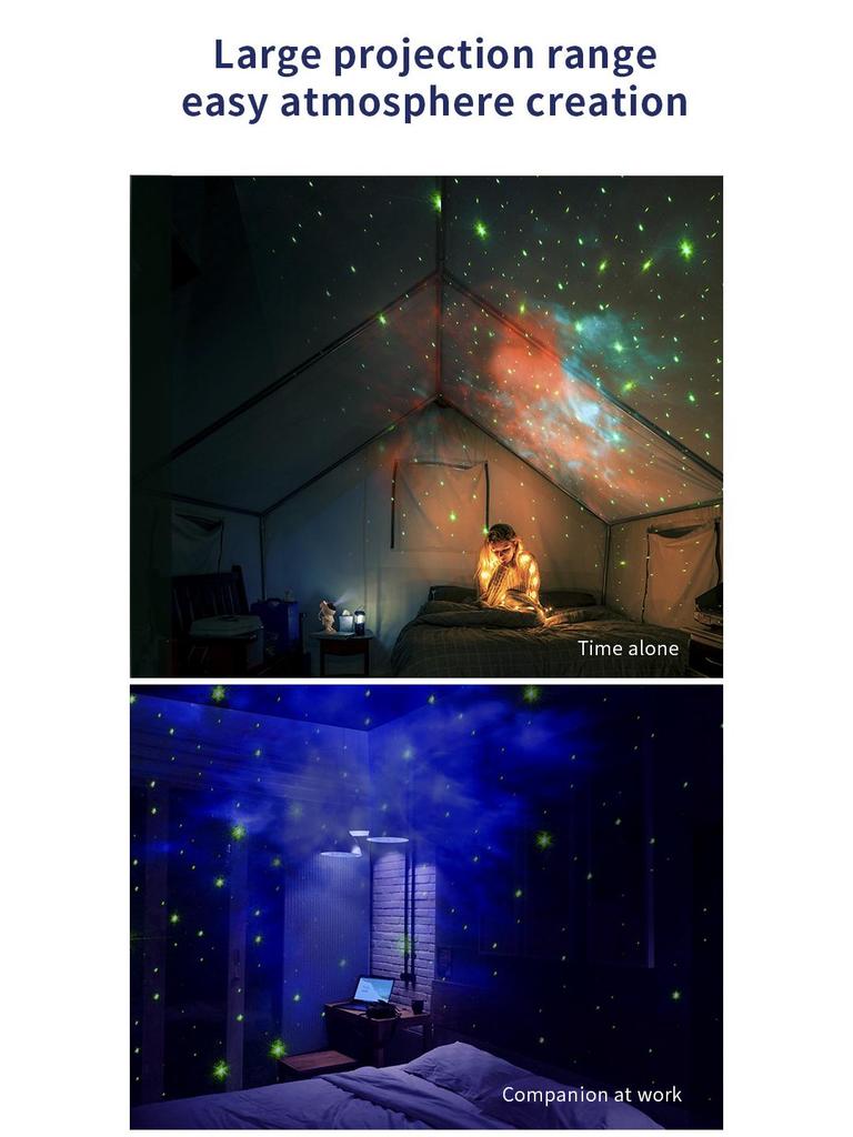 Astronaut Sternenhimmel Projektor Licht - Kreatives Weihnachtsgeschenk für Kinder