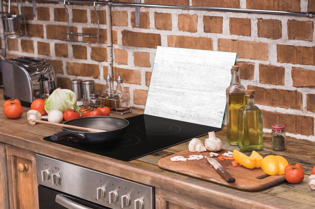 SZKLANA DESKA DO KROJENIA 40x30 DREWNO