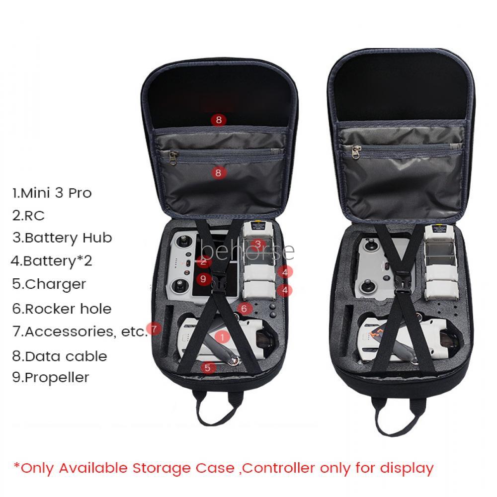 Storage Bag For DJI Mini 3 Pro/Mini 3 Backpack Chest Bag Portable Fashion Box For DJI RC/RC N1 Shoulder Case Drone Accessories