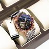 POEDAGAR Luxury Men Clock Hollow Tourbillon Automatic Mechanical Watch Waterproof Luminous Stainless Steel Watches+Box
