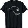 Italian Wind Chime Profile Dog Breed T-Shirt for Men Women