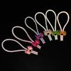 Mobile Phone Lanyard Bow Knot Fluorescent Dragon Pattern Cartoon Lanyard Short Wrist Strap with Strap Universal Anti Loss Strap