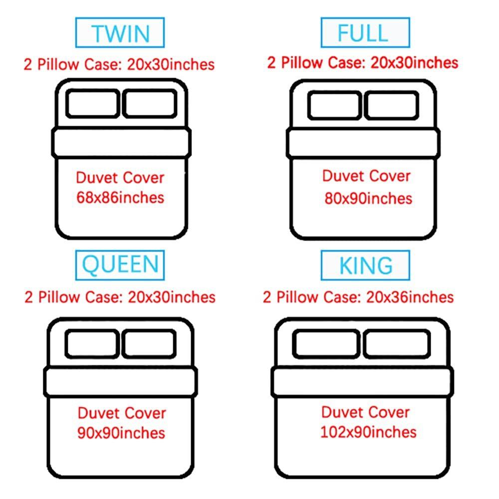 Animation Soft And Comfortable Bedding Three-Piece Quilt Cover
