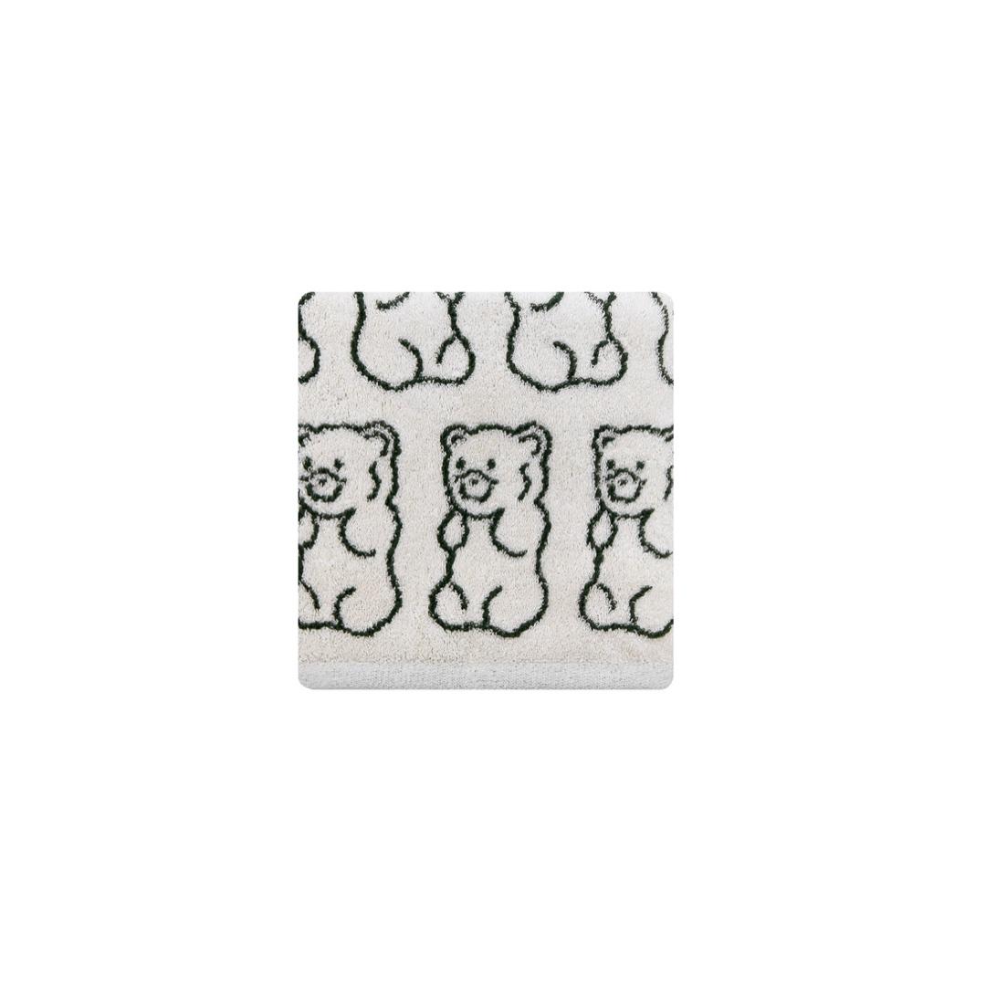 maison de cotton Greeny jelly bear cream towel 1PCS