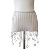 Sexy Multilayer Waist Chain Ring Tassel Circle Stainless Steel Belly Chain Sequin Charm Body Chain Dance Belt Fashion Jewelry