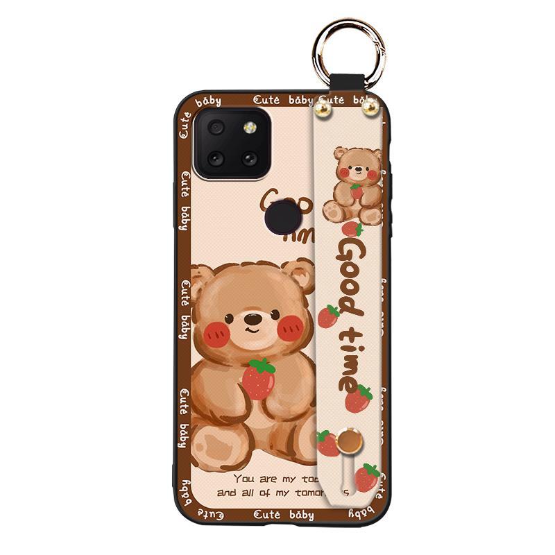 Protective Fashion Design Phone Case For TCL T-Mobile Revvl 5G Durable Waterproof Lanyard Soft case Anti-knock Wristband
