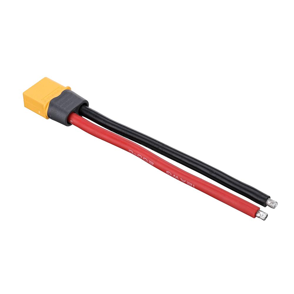 10/20/30cm XT60 Male Female Plug Connector 12AWG Power Silicone Cable