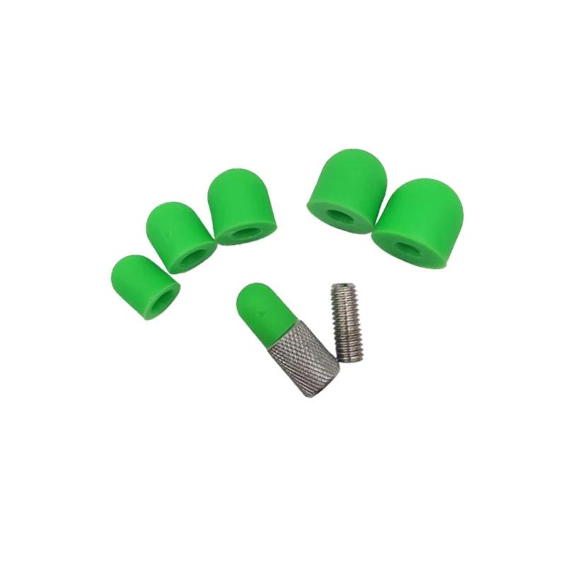 PDR Rubber Tip Set M8 Thread 6 Sizes for Dent Repair