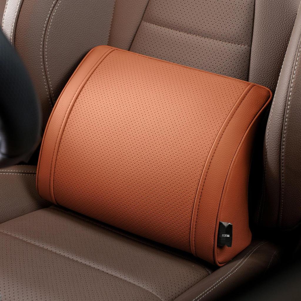 Car Neck Protection Pillow Headrest—Compatible with Maybach, BMW, Tesla; Lumbar Support, Seat Backrest