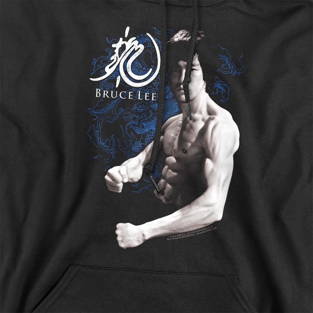 Bruce Lee Unisex Adult Dragon Stance Hoodie