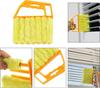 Brosse de nettoyage de vitres en microfibre pour climatiseur, nettoyeur de poussière, lavage de lame de store vénitien, chiffon de nettoyage, outil de cuisine