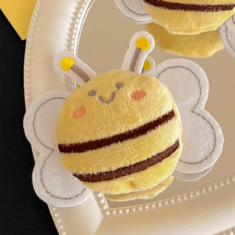 3D Cartoon Honeybee Side Pin Hair Clip Girl Hair Style Tool Antislip Hair Decors