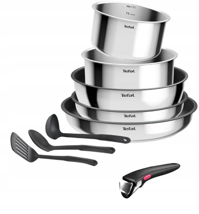 Tefal Ingenio Cook Eat Frying Pan Set (9 Pieces) 1 Pc