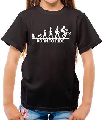 Born To Ride - Kids T-Shirt - BMX - Bike - Cycling - Biker - Cyclist - Fan-Sport