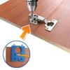 35mm Hinge Drilling Jig Kit Concealed Hinge Jig Woodworking Tools Suitable for Wood Drill Furniture Hinge Installation Home Tool