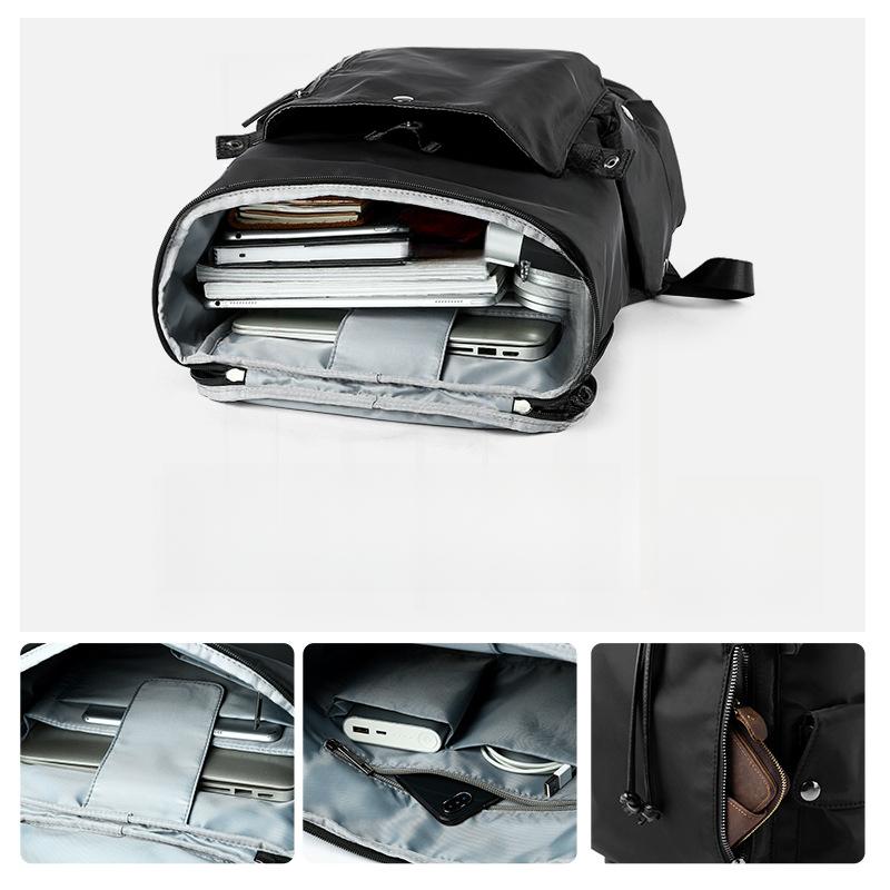 High Quality Oxford Textile Waterproof Men's Laptop Backpack Large Computer Backpack for Business Urban Man Backpack