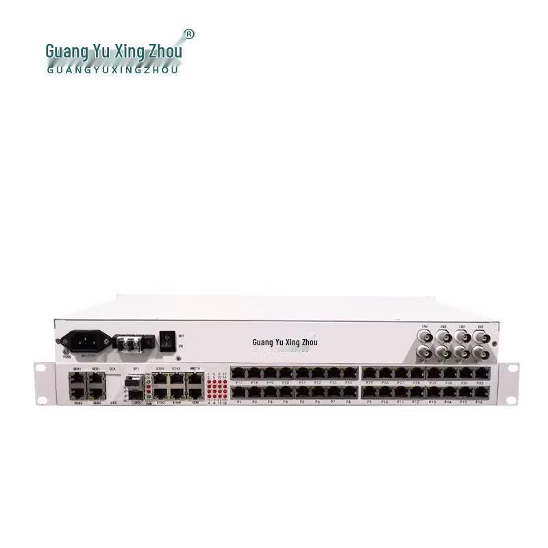 Guangyu Xingzhou GY-4E124F16P Multi-Service Fiber Optic Multiplexer