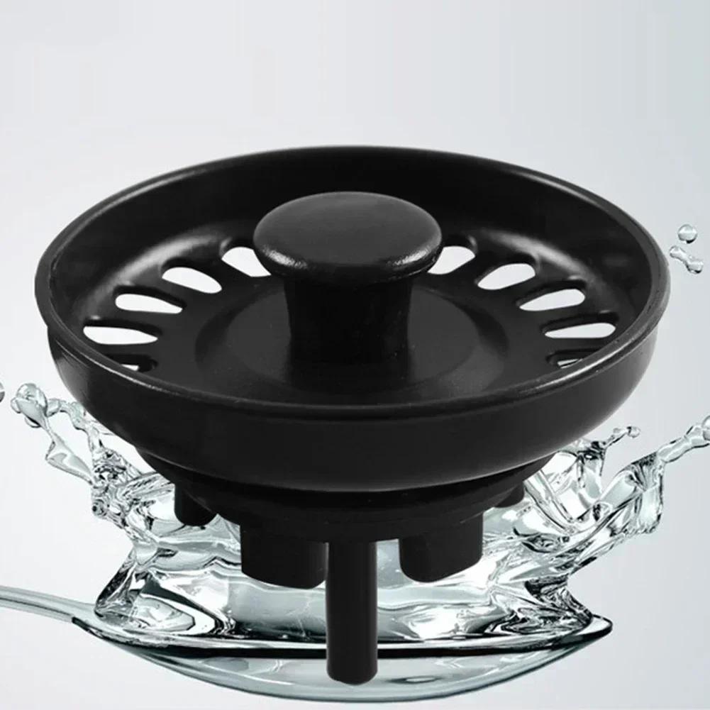 Washbasin Strainer PP Sink Stopper Filtration System Compact And Lightweight Design Easy To Install 0.1 Lbs Per Piece