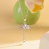 Necklace Female Design Sense Butterfly Pull Necklace Niche Light Luxury High Sense Versatile Accessories