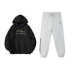 Li Ning Personalized Logo Letter Print Trendy Fashion Comfortable Warm Fleece Hoodie Long Sleeve Sweatshirt Casual Sports Suit YWDV375-3+AKLVJ53-2