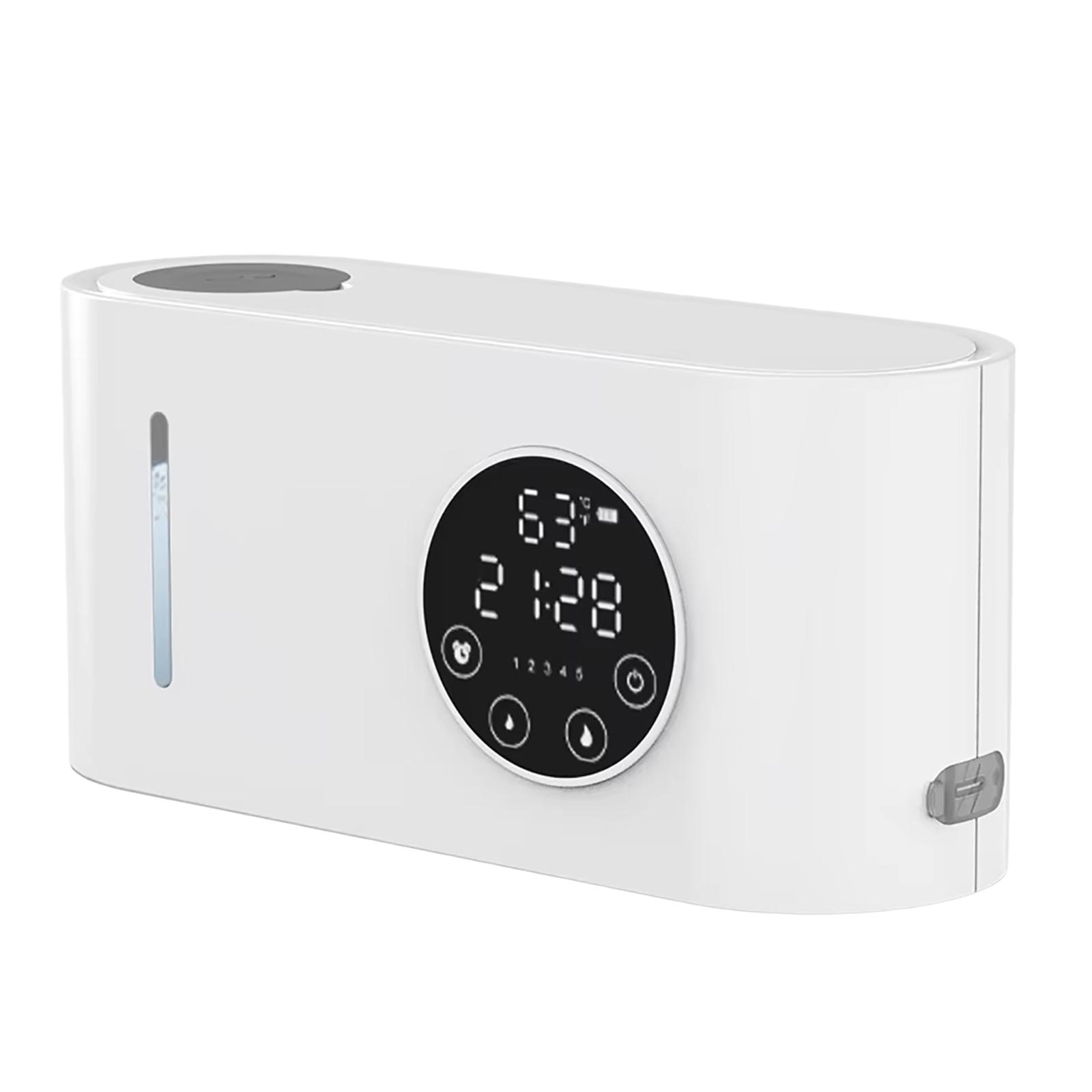 

USB-перезаряжаемый бесконтактный дозатор мыла с датчиком движения, настенный, текстура ABS, для дома, кухни и ванной комнаты A белый