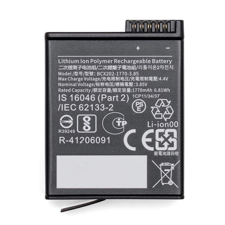 Action Camera Battery For DJI Osmo Action 4 Osmo Action 3 Osmo Action 5 Pro DJI Osmo 360 Cold-Resistant and Heat-Resistant Long-Lasting 1770mAh