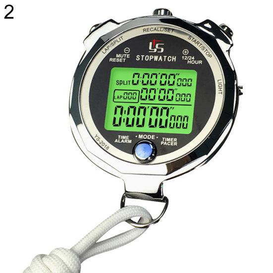 Professionelle digitale Stoppuhr Timer Sport Laufen Training Chronograph Uhr
