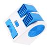 USB Mini Air Conditioner Portable Personal Cooling Fan Double Air Outlet Summer Desktop Air Cooler Fan