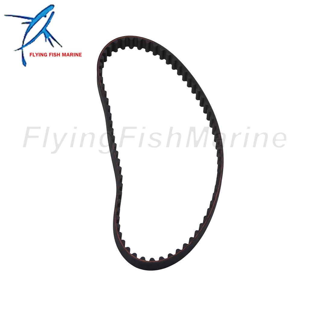 Outboard Engine 3AC-10045-0 3AC100450 3AC100450M Timing Belt for Tohatsu for Nissan 25HP 30HP, 57-8M0072670 for Mercury Marine