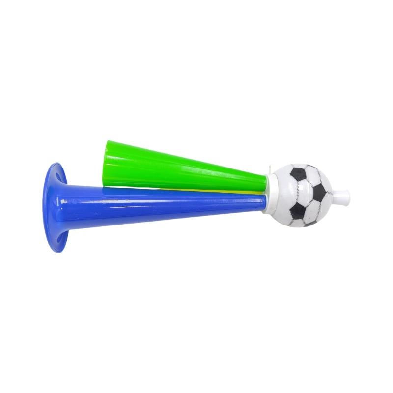 Set Of 10 Colorful Stadium Horns Random Color Soccer Fan Trumpet For Football Game And Group Gatherings