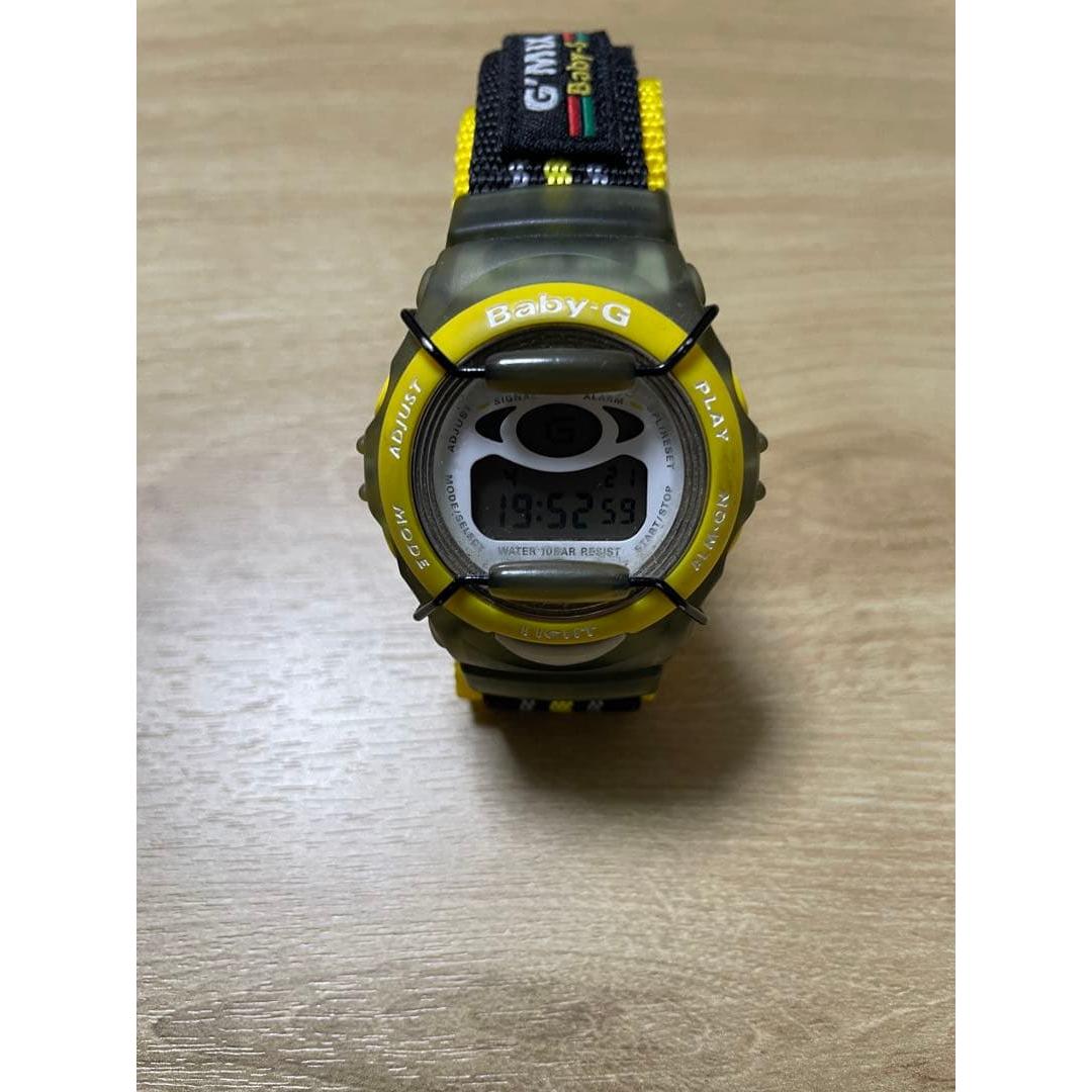 Baby-G G MIX Yellow Digital Watch